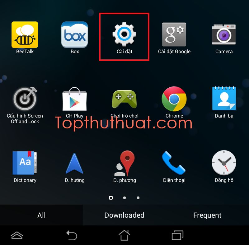 Hard reset điện thoại android trung quốc